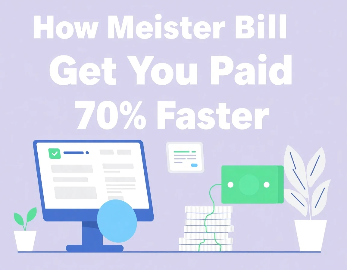 How Meister Bill Gets You Paid 70% Faster (Without Escrow)